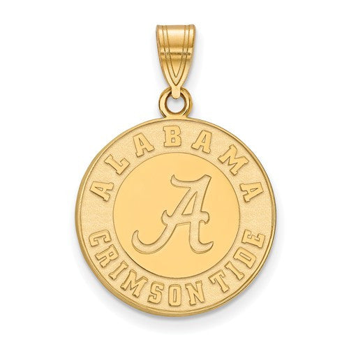 10ky LogoArt University of Alabama Large Pendant