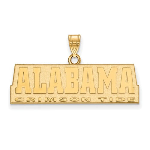 14ky LogoArt University of Alabama Small Pendant