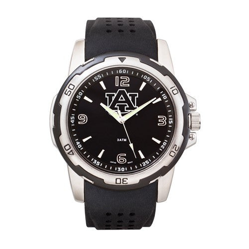 AUBURN UNIV STEALTH MEN'S SPORT WATCH