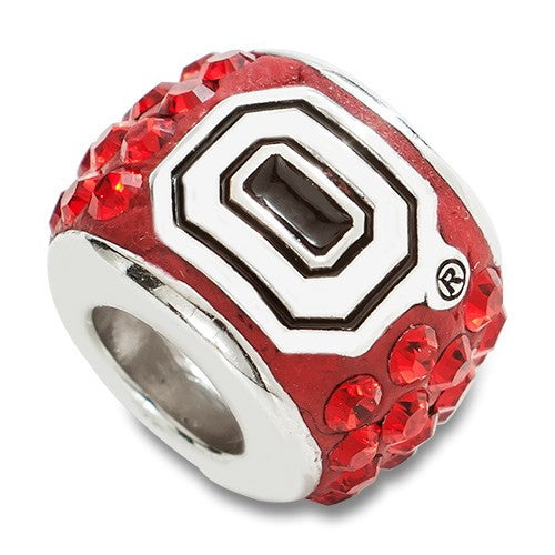 S/S OHIO STATE UNIV PREMIER BEAD CHARM