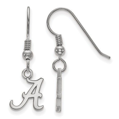 Sterling Silver LogoArt University of Alabama XS Dangle Earrings