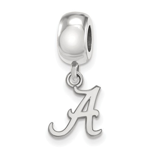 Sterling Silver LogoArt University of Alabama XS Dangle Bead Charm