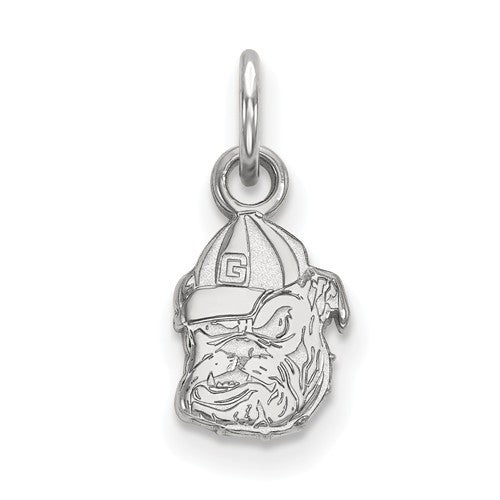 Sterling Silver LogoArt University of Georgia XS Pendant