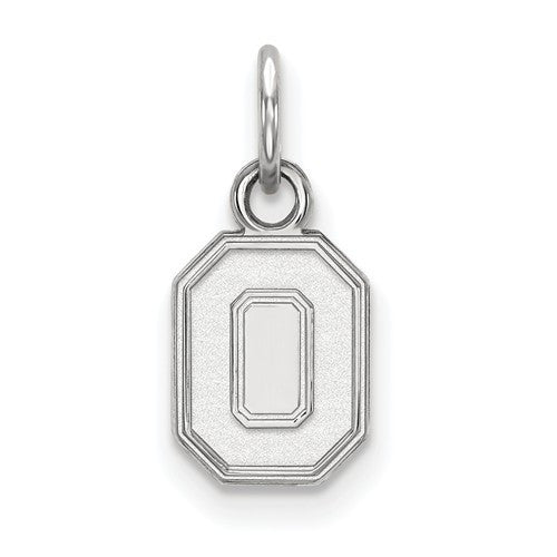 Sterling Silver LogoArt Ohio State University XS Pendant