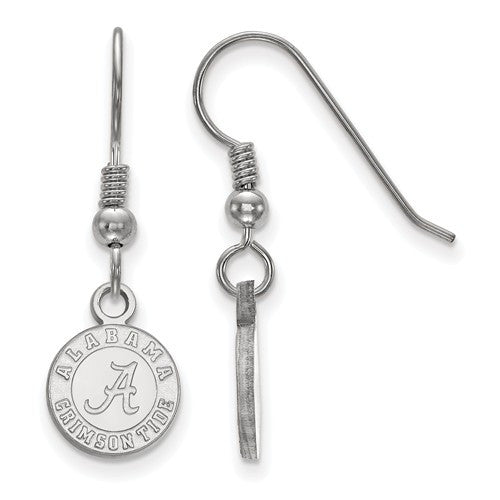 Sterling Silver LogoArt University of Alabama XS Dangle Earrings