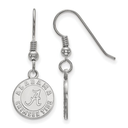 Sterling Silver LogoArt University of Alabama Small Dangle Earrings