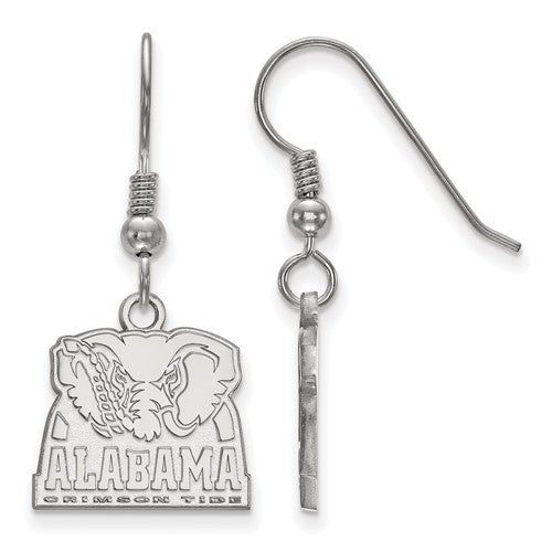 Sterling Silver LogoArt University of Alabama Small Dangle Earrings