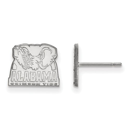 14kw LogoArt University of Alabama Xs Post Earrings