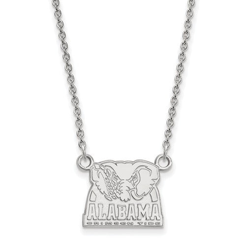 14kw LogoArt University of Alabama Small Pendant w/Necklace