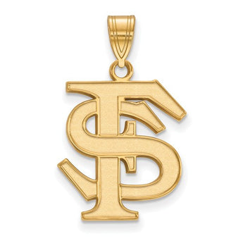 14ky LogoArt Florida State University Large Pendant