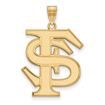 10ky LogoArt Florida State University XL Pendant