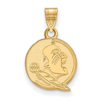 10ky LogoArt Florida State University Small Pendant