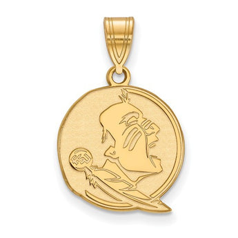 10ky LogoArt Florida State University Medium Pendant