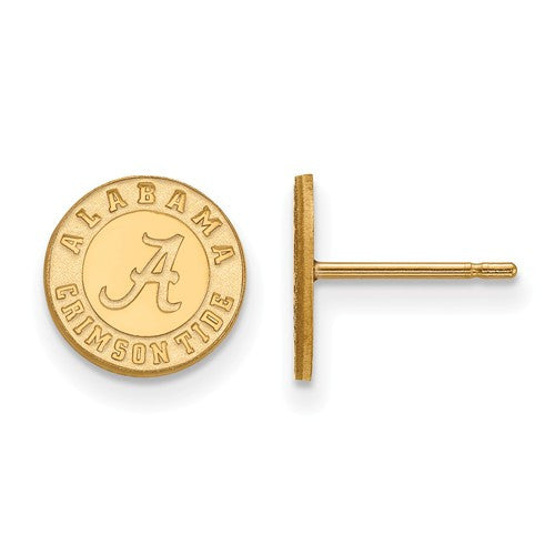 10ky LogoArt University of Alabama XS Post Earrings