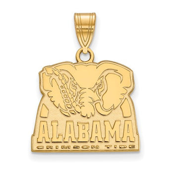 10ky LogoArt University of Alabama Medium Pendant