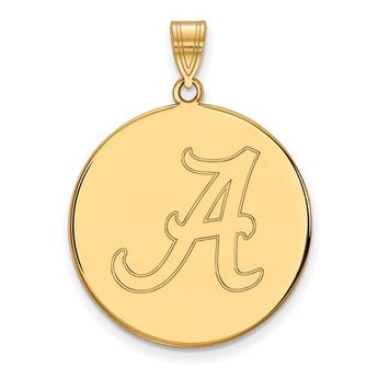 10ky LogoArt University of Alabama XL Disc Pendant