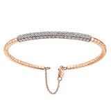14k Pink Gold Demure