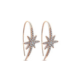 14k Pink Gold Starlis Drop