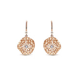14k Pink Gold Souviens Drop
