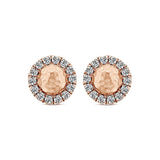 14k Pink Gold Souviens Stud