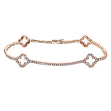 14k Pink Gold Lusso Diamond Tennis