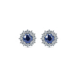 14k White Gold Lusso Color Stud