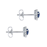 14k White Gold Lusso Color Stud