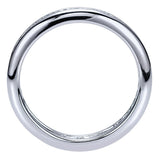 14k White Gold Contemporary Eternity Band Anniversary Band