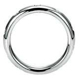 14k White Gold Contemporary Eternity Band Anniversary Band