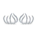 14k White Gold Kaslique Stud