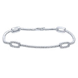14k White Gold Lusso Diamond Tennis