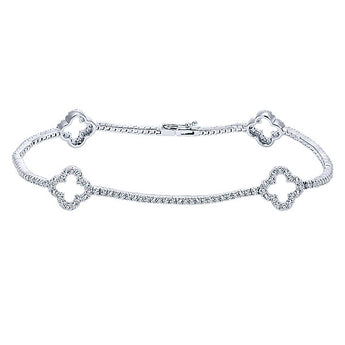 14k White Gold Lusso Diamond Tennis