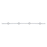 14k White Gold Lusso Diamond Tennis
