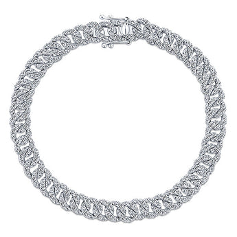 14k White Gold Lusso Diamond Tennis