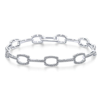 14k White Gold Lusso Diamond Tennis