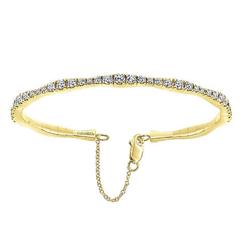 14k Yellow Gold Demure