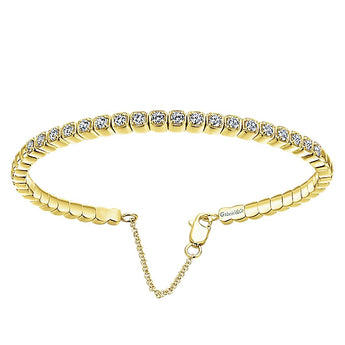 14k Yellow Gold Demure