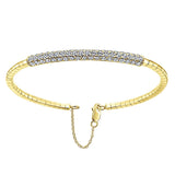 14k Yellow Gold Demure