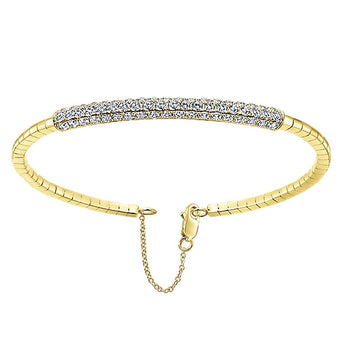 14k Yellow Gold Demure