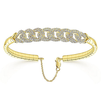 14k Yellow Gold Demure