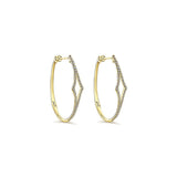 14k Yellow Gold Hoops Classic Hoop