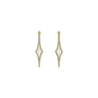 14k Yellow Gold Hoops Classic Hoop