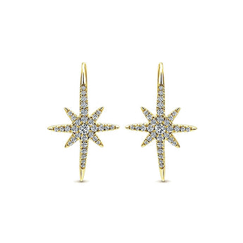 14k Yellow Gold Starlis Drop