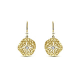 14k Yellow Gold Souviens Drop