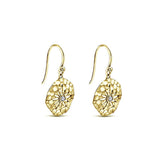 14k Yellow Gold Souviens Drop