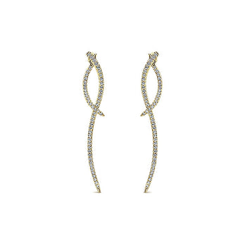14k Yellow Gold Kaslique Drop