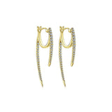 14k Yellow Gold Kaslique Drop