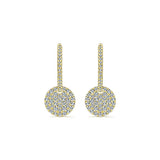 14k Yellow Gold Silk Drop