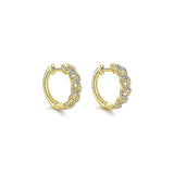14k Yellow Gold Huggies Huggie