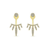 14k Yellow Gold Gemini Peek A Boo